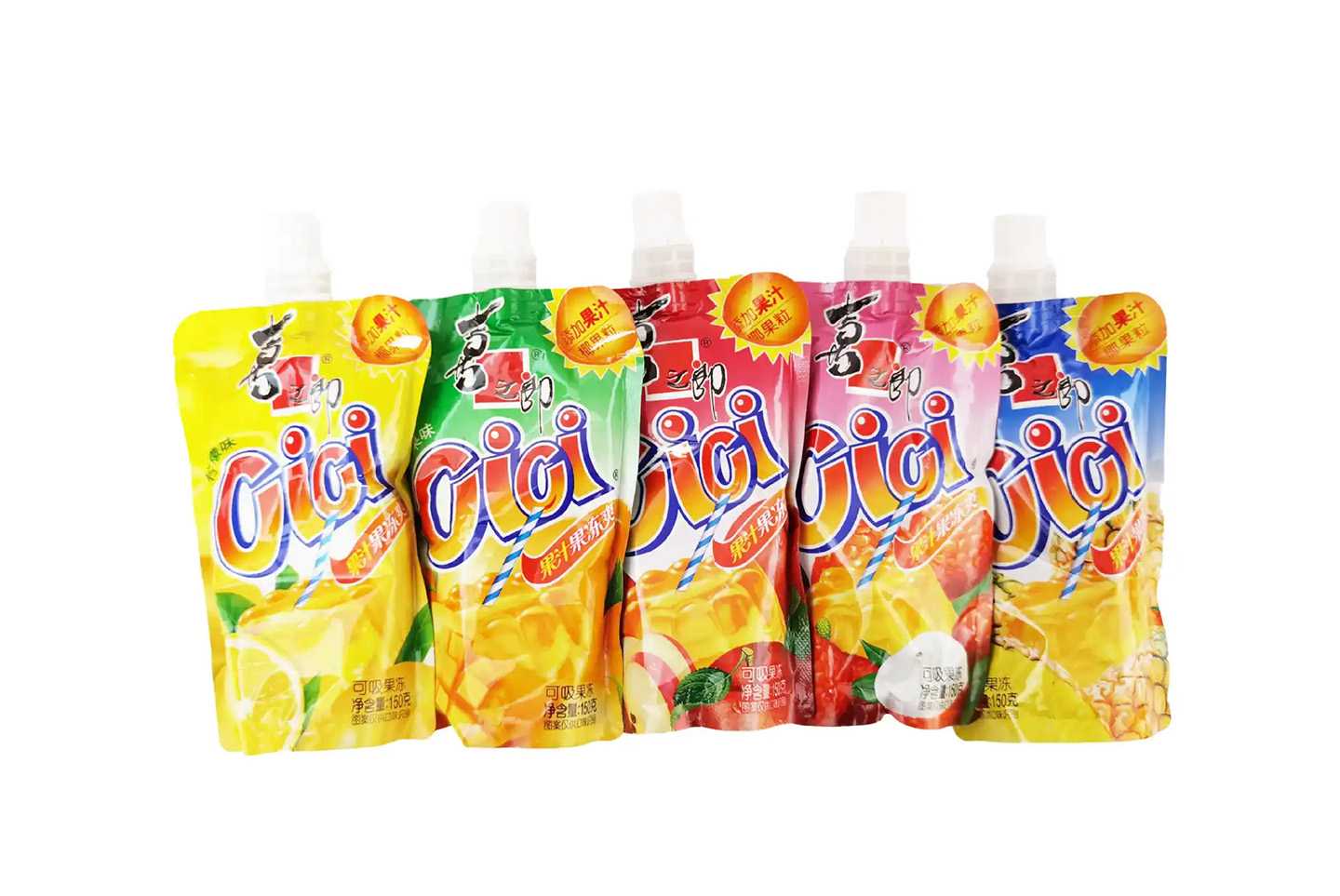 全自動吸吸果凍包裝生產(chǎn)線：高效灌裝旋蓋，引領果凍食品智造新潮流