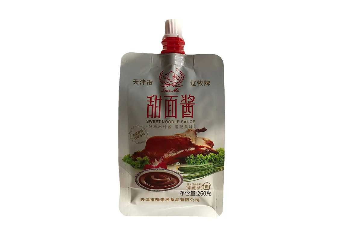 甜面醬包裝革新者 —— 全自動自立吸嘴袋灌裝旋蓋機，高效賦能食品工廠量產(chǎn)